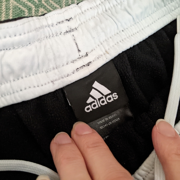 Adidas Black Track Pants - Picture 4 of 8